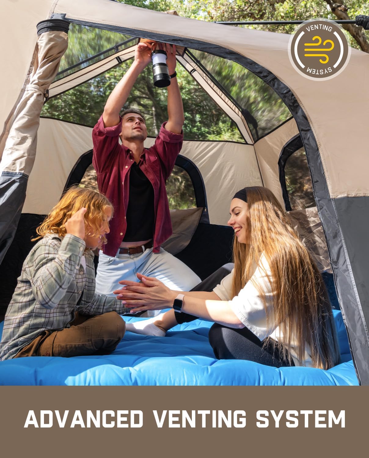 FanttikOutdoor 4/6/8/10 Person Instant Tent for Camping Setup in 60s - Image 4