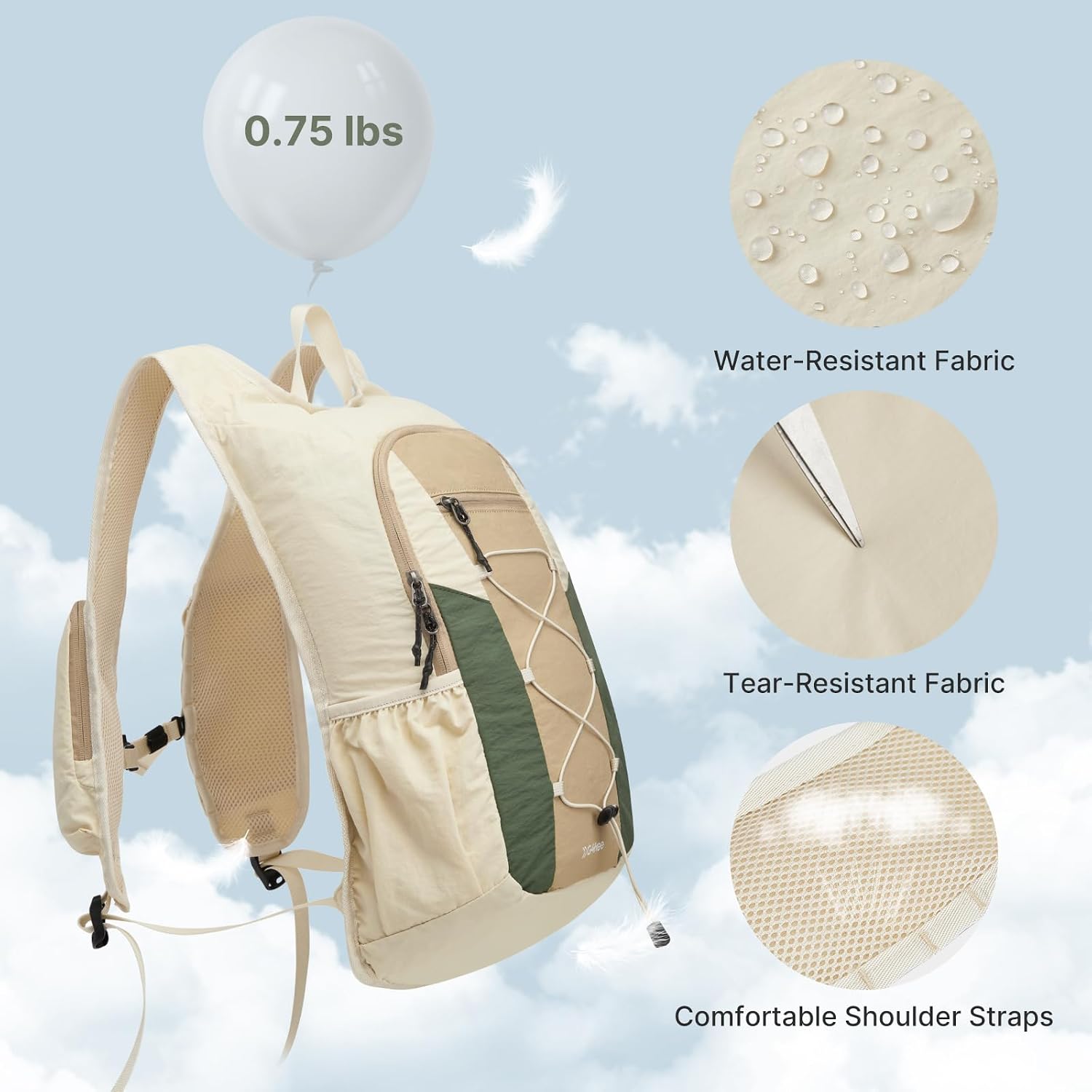 G4Free 20L Lightweight Packable Hiking Backpack for Women Men - Image 6